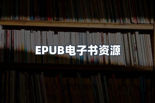 EPUB电子书资源